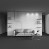 Трековый светильник MAYTONI FOCUS LED LEVITY TR187-1-5W3K-M-BW
